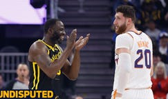 Draymond & Nurkic exchange verbal jabs after Warriors win over Suns | Undisputed